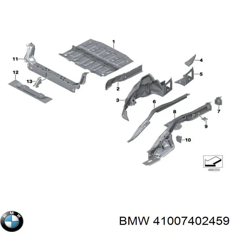 41007402459 BMW 