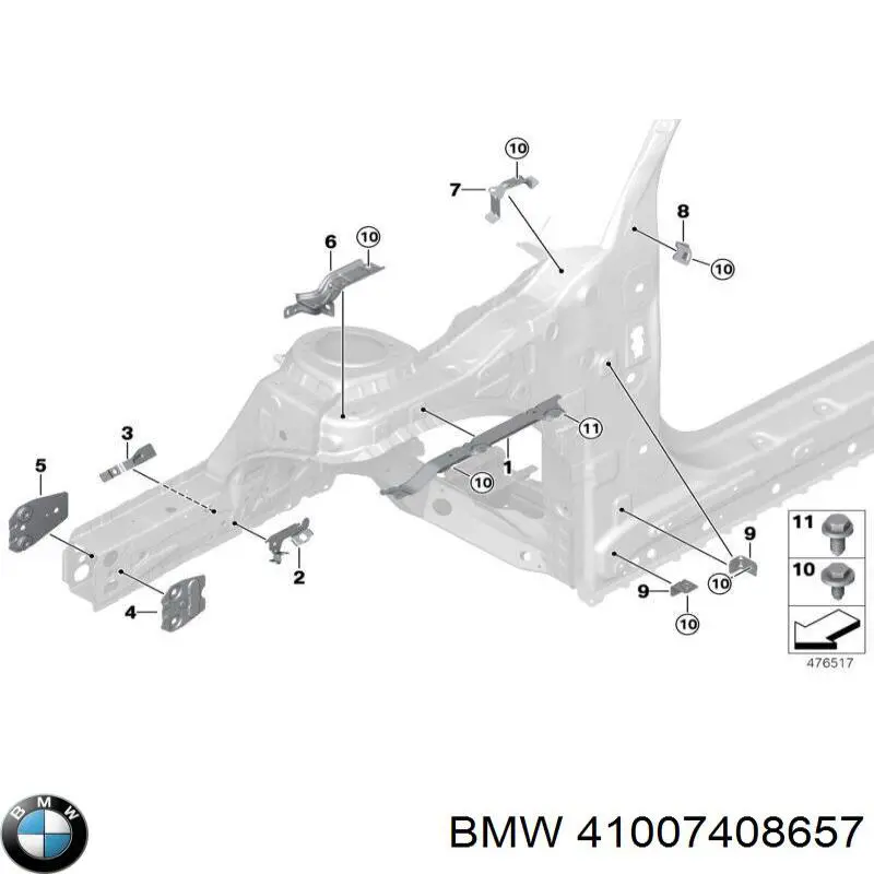 41007408657 BMW 
