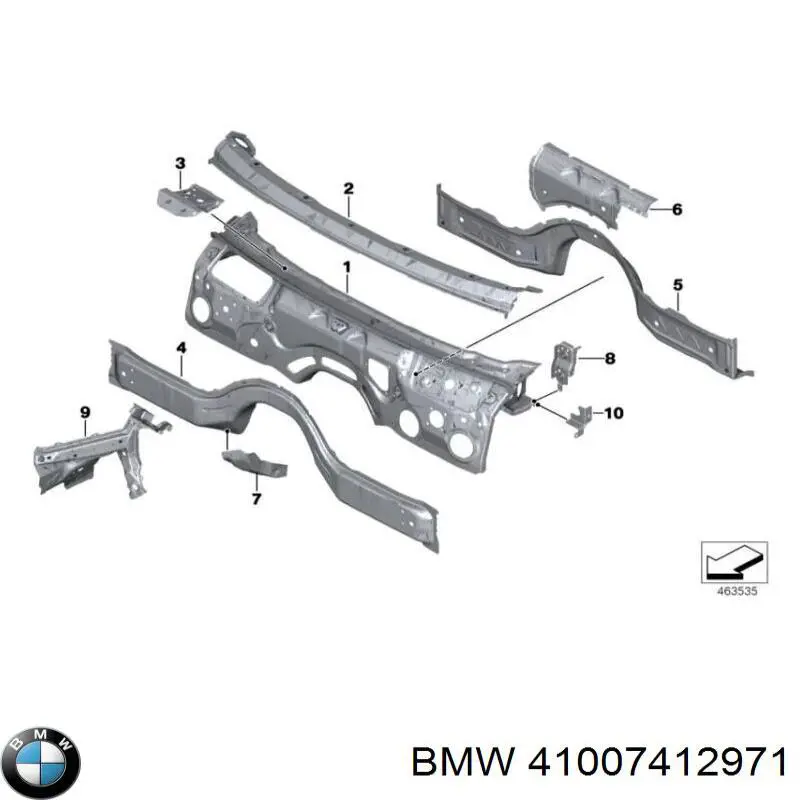 41007412971 BMW 