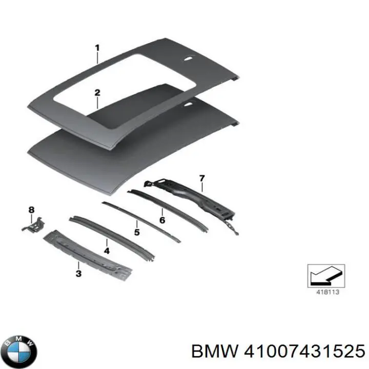  BMW 41007431525