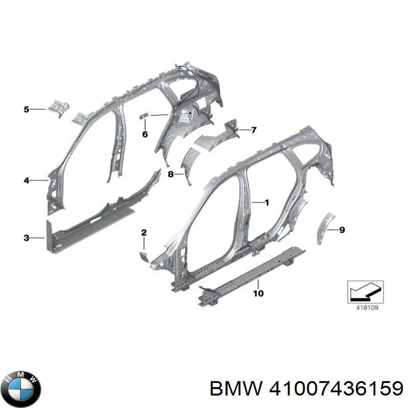 41007436159 BMW 