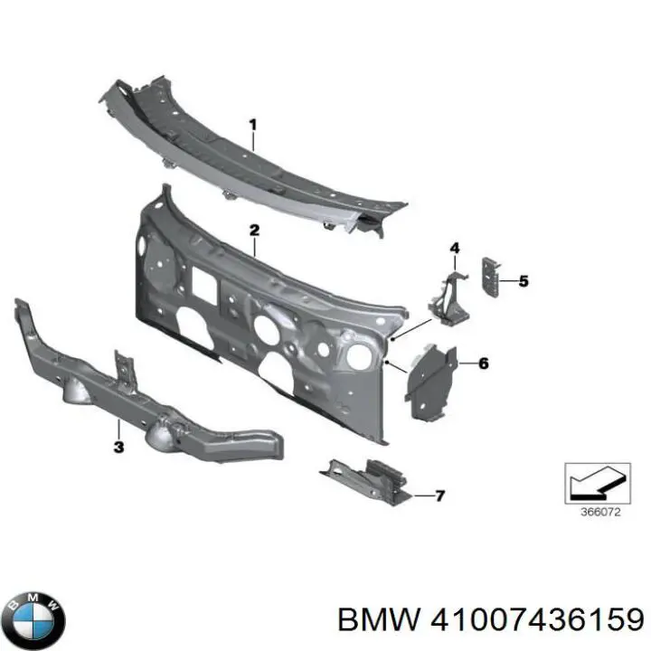  BMW 41007436159 ціна, від 152.01 USD