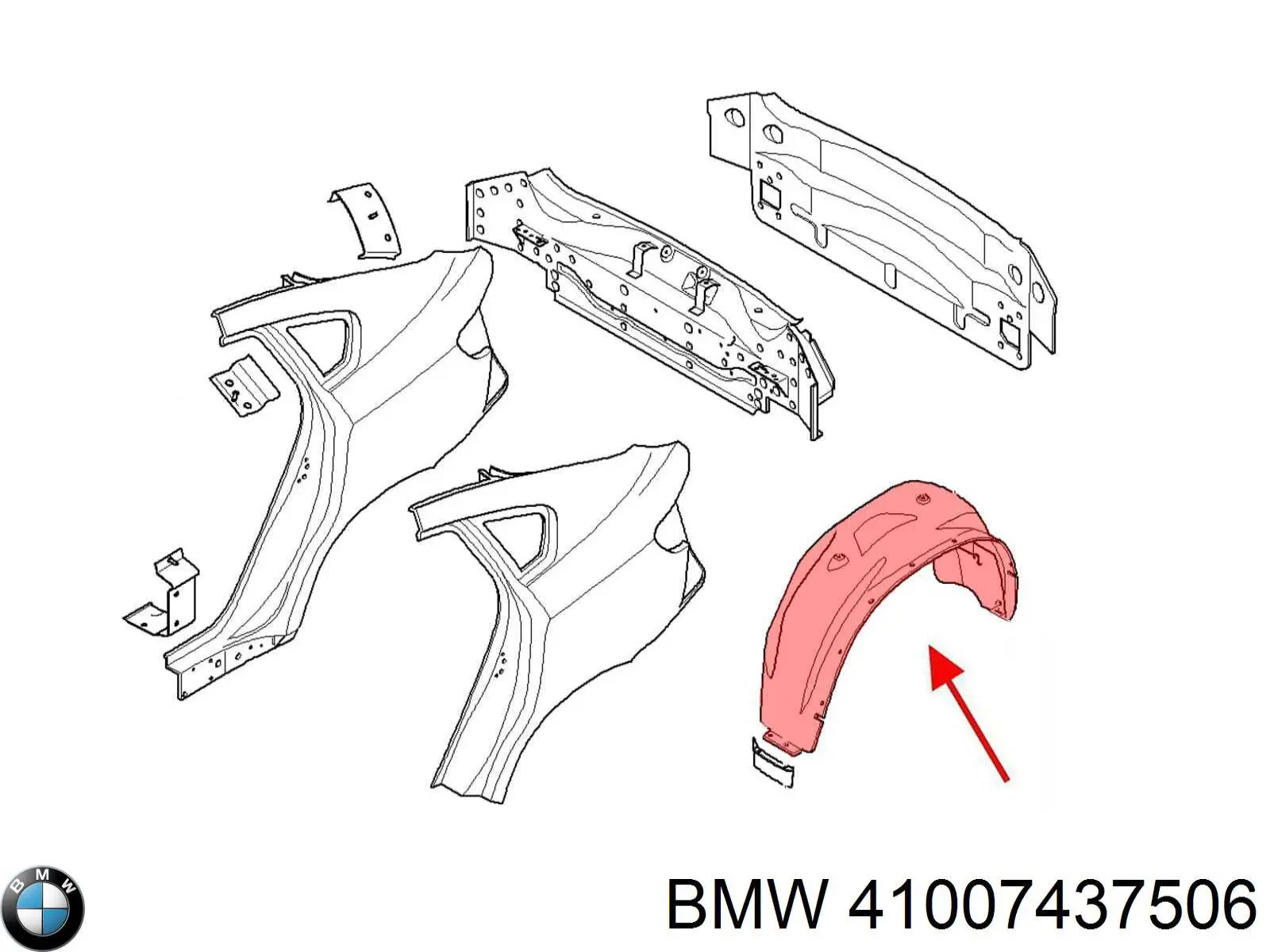 41007437506 BMW 