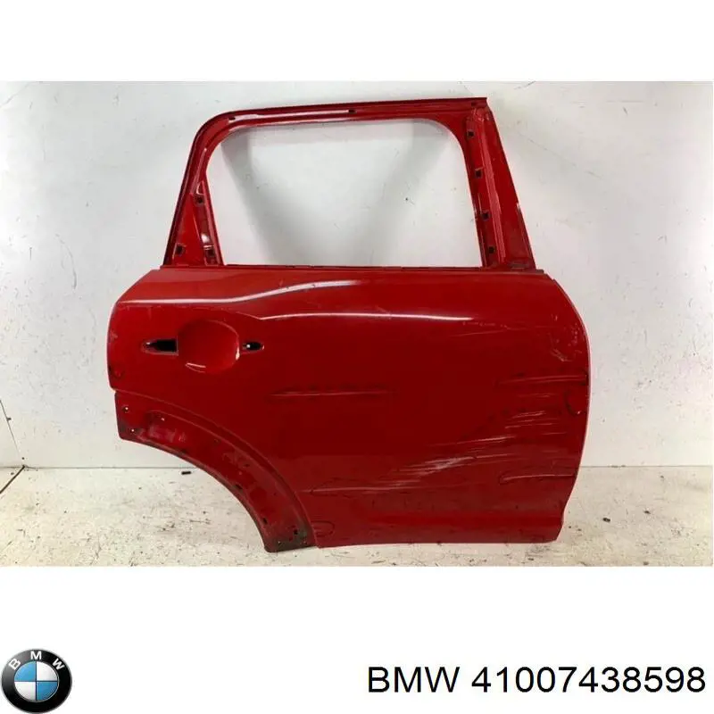 41007438598 BMW Двері пасажирські задні праві