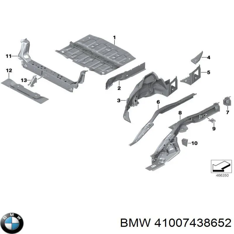 41007438652 BMW 