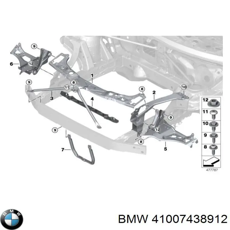 41007438912 BMW 