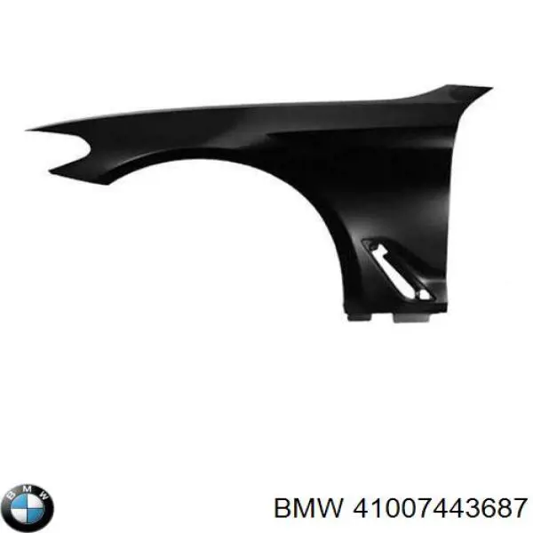 Бічна частина передня ліва на BMW 5 (G31)