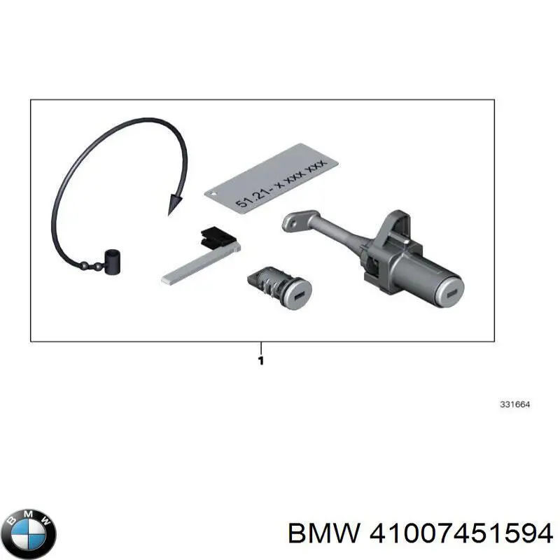  BMW 41007451594 ціна, від 168.96 USD