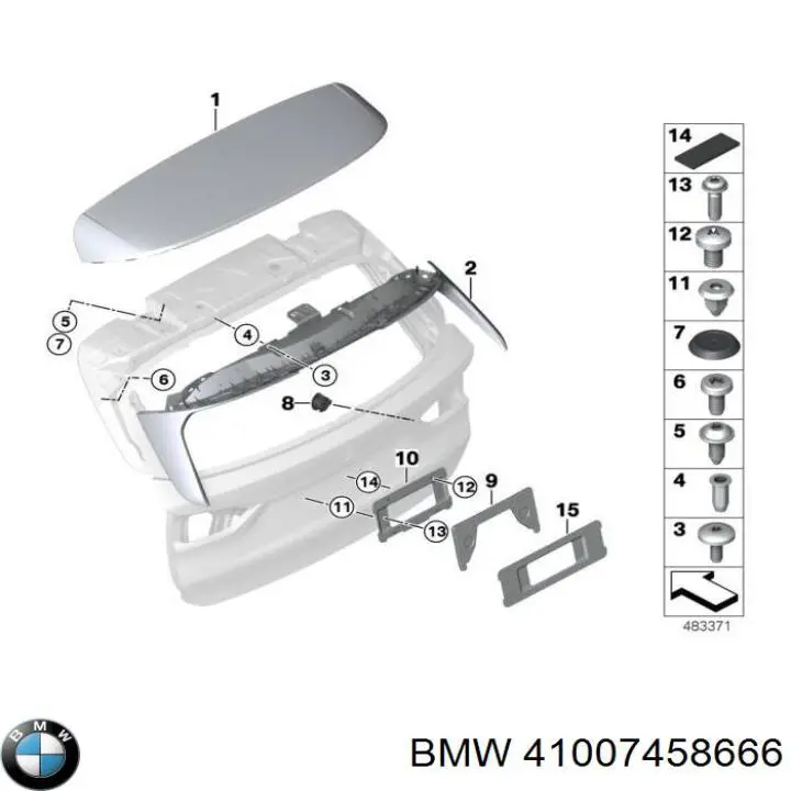 41007458666 BMW 
