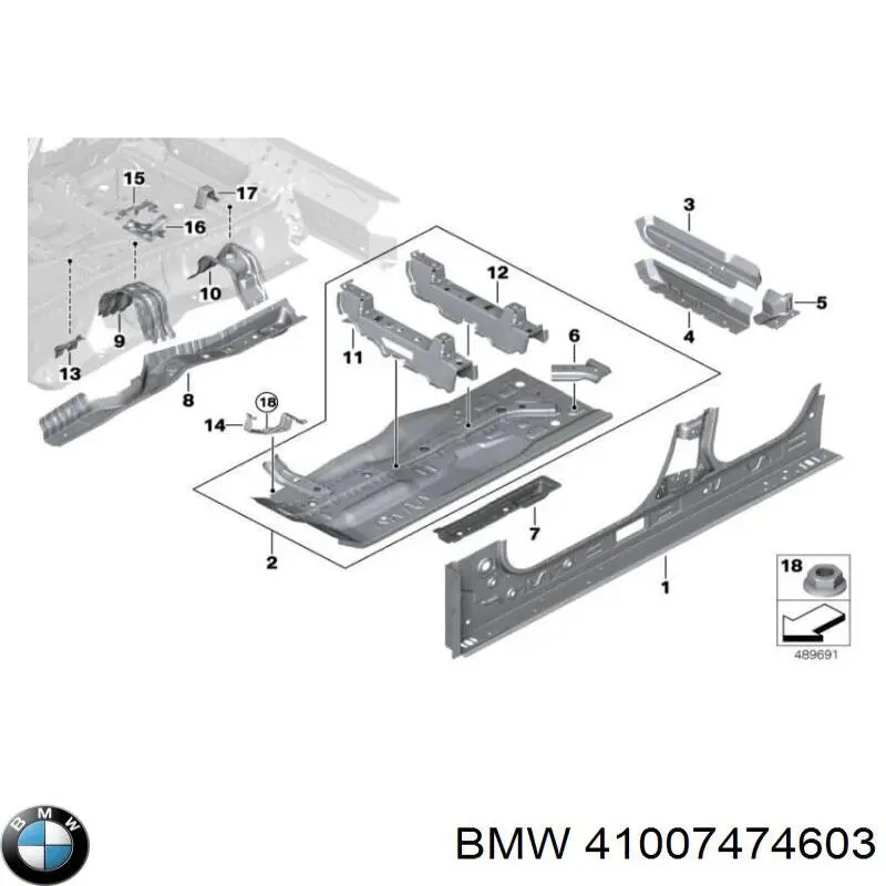 41007474603 BMW 