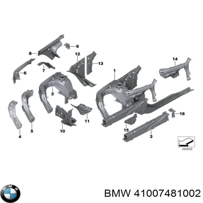 41007481002 BMW 