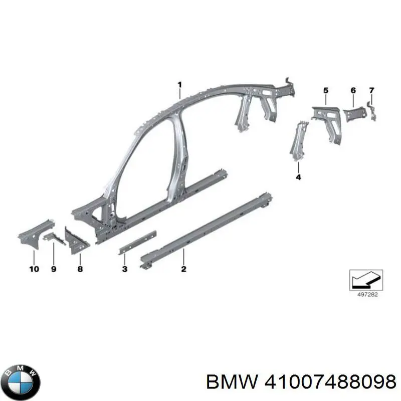 41007488098 BMW 