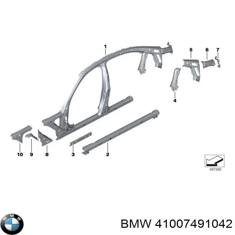 41007491042 BMW 