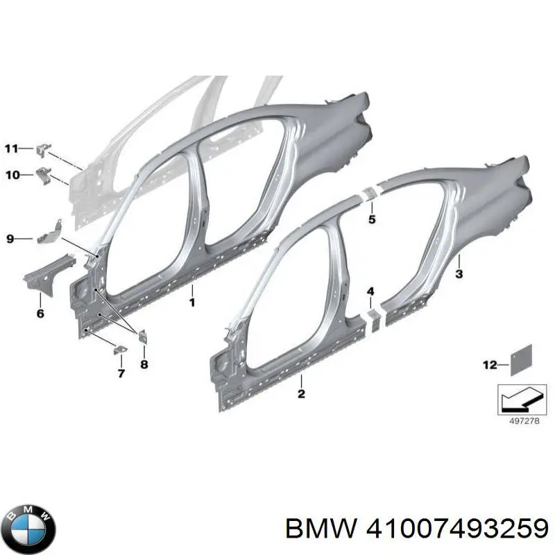  41007493259 BMW