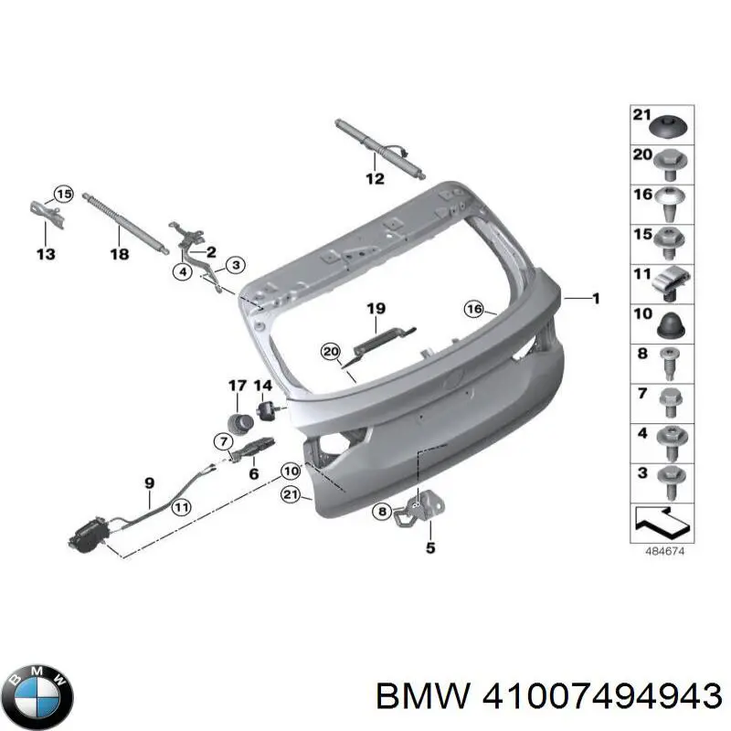  41007494943 BMW