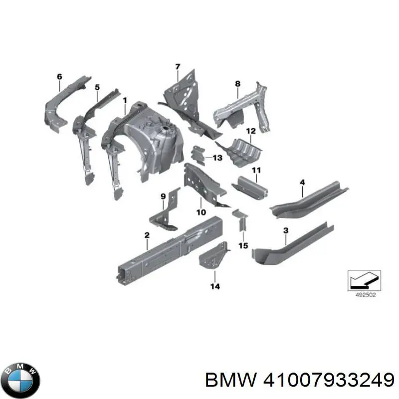 41007933249 BMW 
