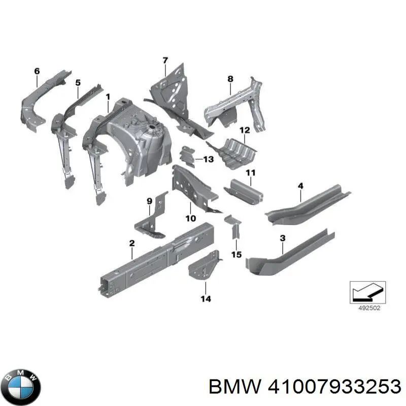 41007933253 BMW 