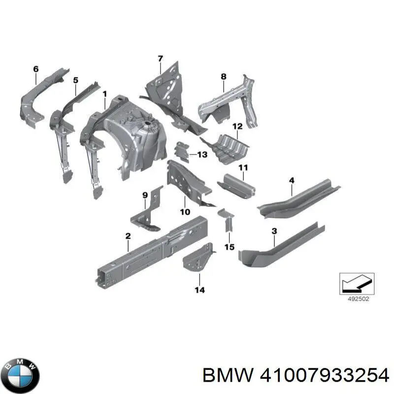 41007933254 BMW 