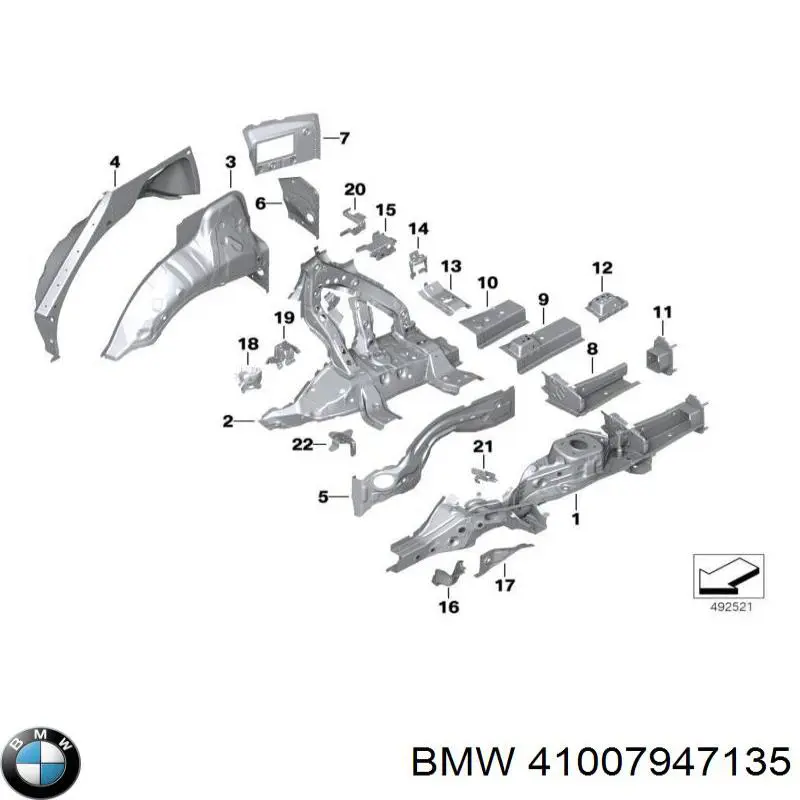  BMW 41007947135 ціна, від 90.23 USD