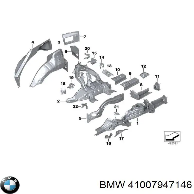 41007947146 BMW 