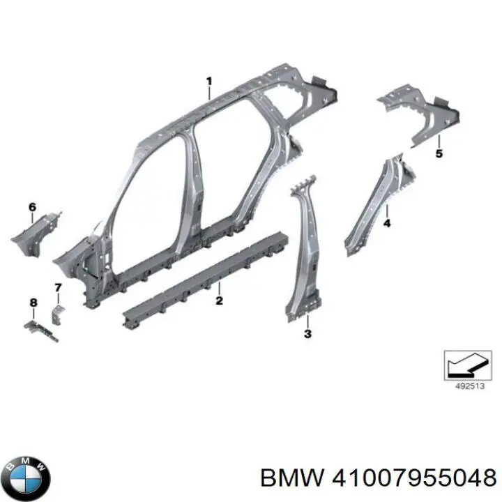 41007955048 BMW 