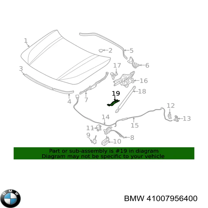  BMW 7355992 ціна, від 15.20 USD