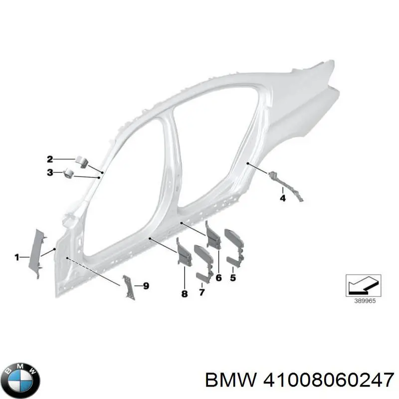 Купити 41008060247 BMW 