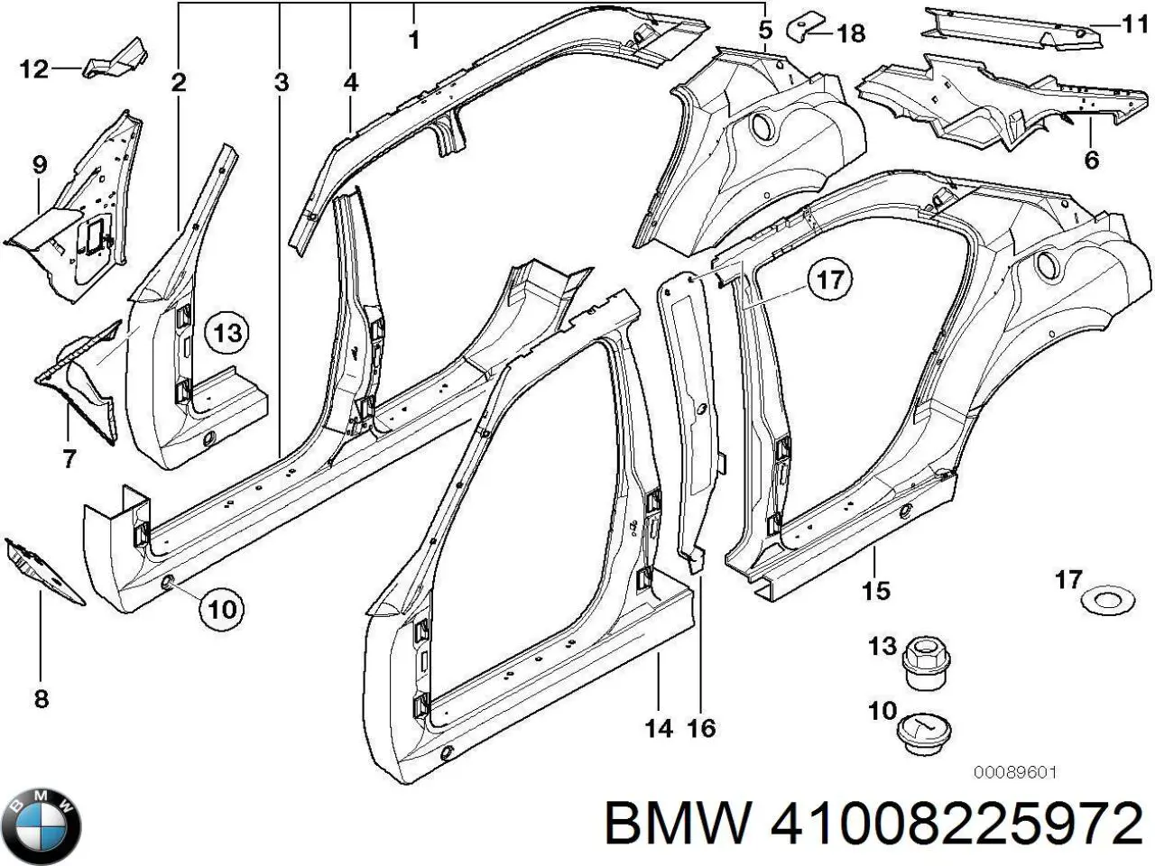 Купити 41008225972 BMW 