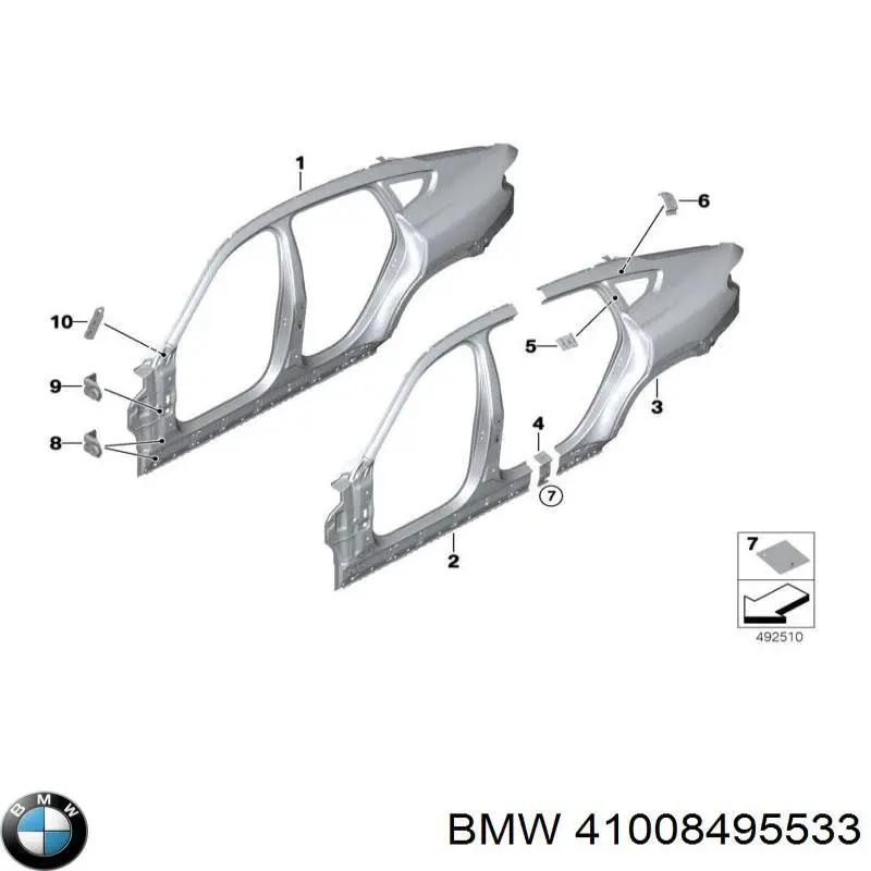 41008495533 BMW 