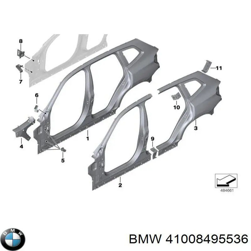 41008495536 BMW 
