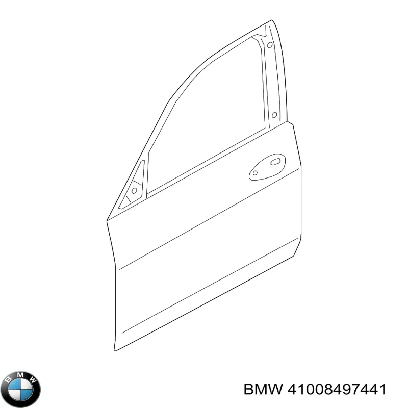 41008497441 BMW Дверь передня ліва