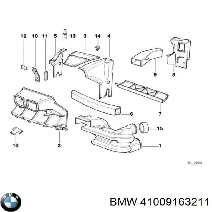 Купити 41009163211 BMW 
