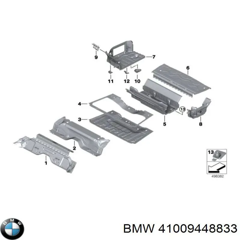  41009448833 BMW