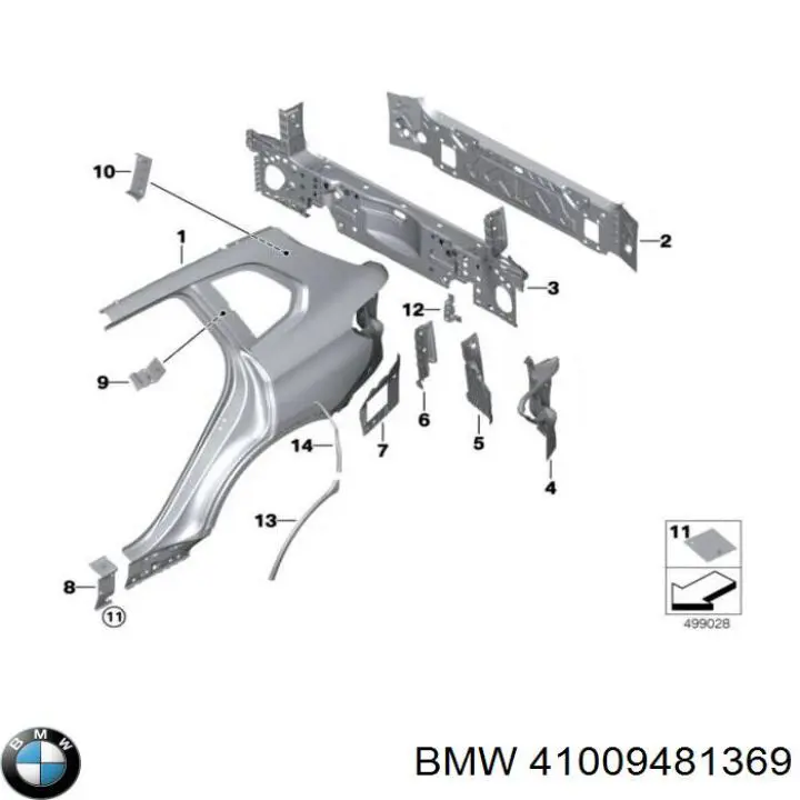 41009481369 BMW 