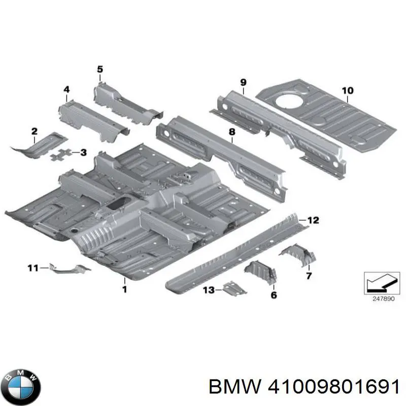  41009801691 BMW