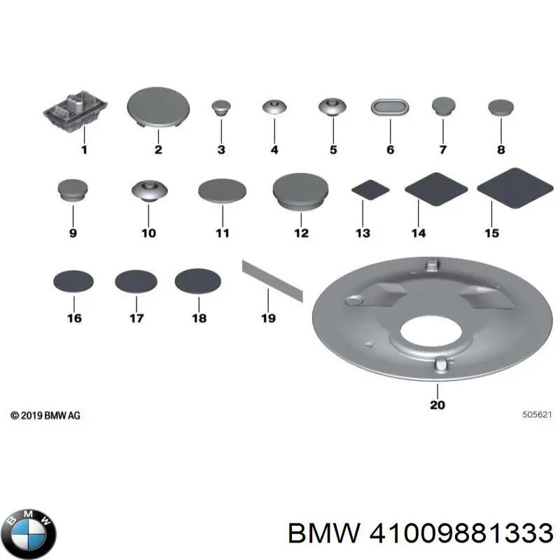  41009881333 BMW