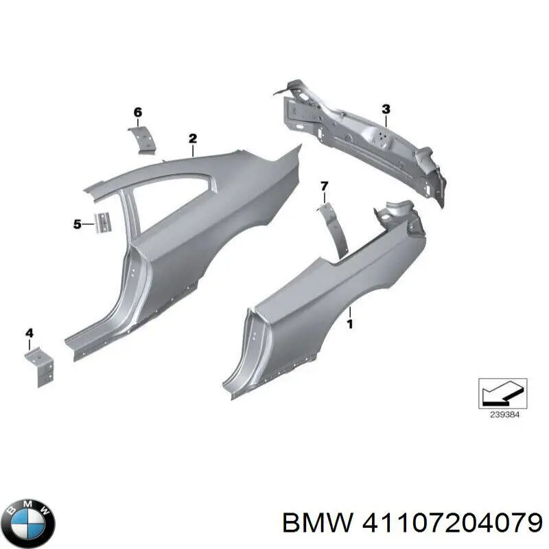 41107204079 BMW 