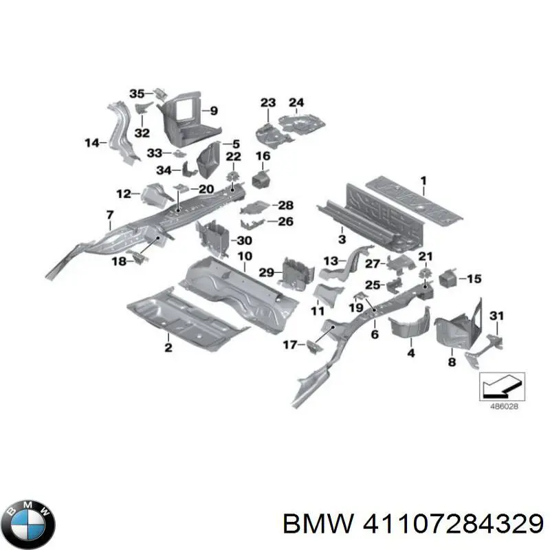 41107284329 BMW 