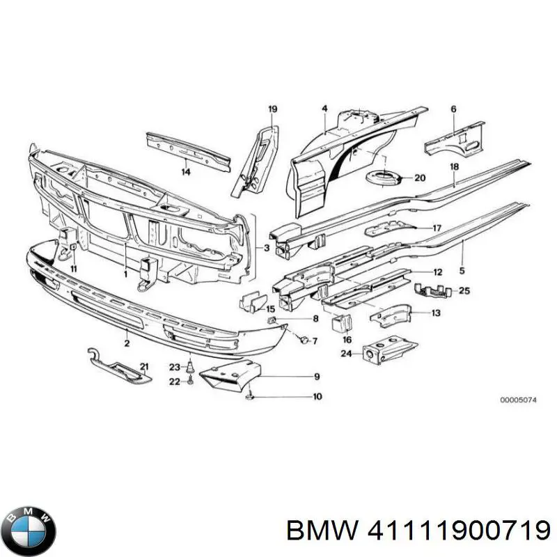  BMW 41111900719 ціна, від 7.96 USD