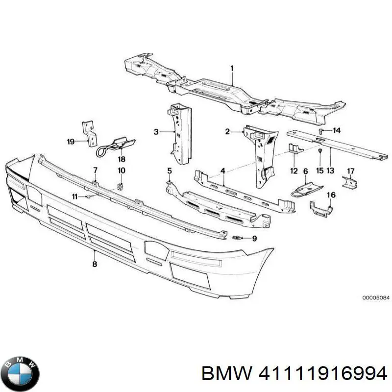 Купити 41111916994 BMW 