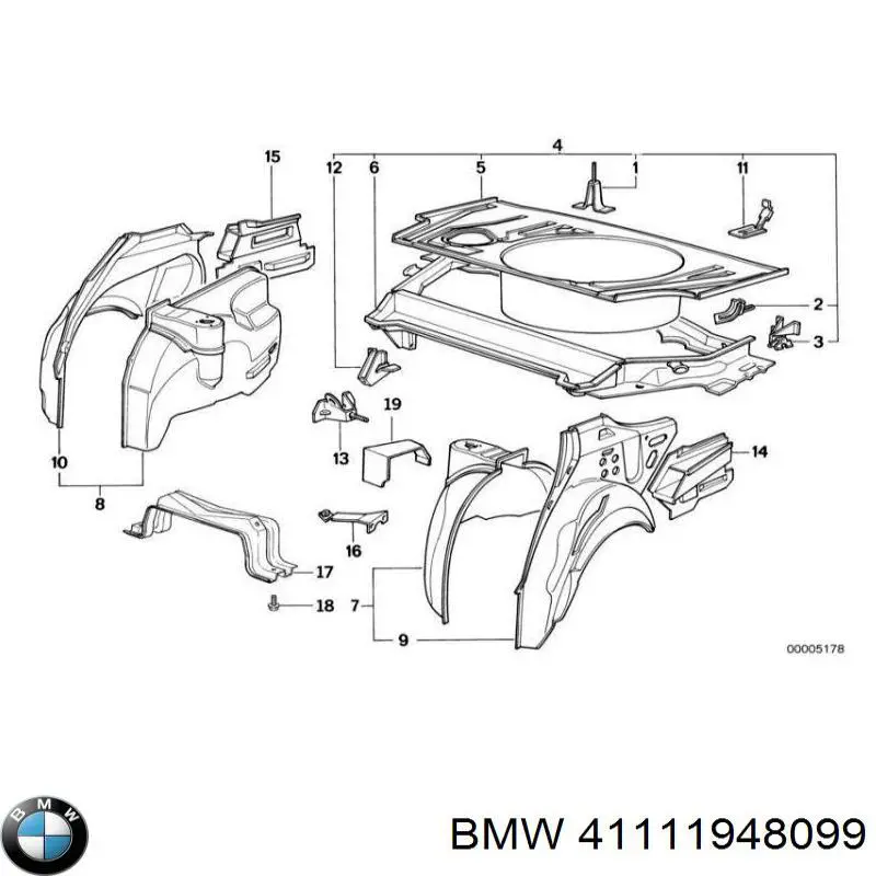 41111948099 BMW 
