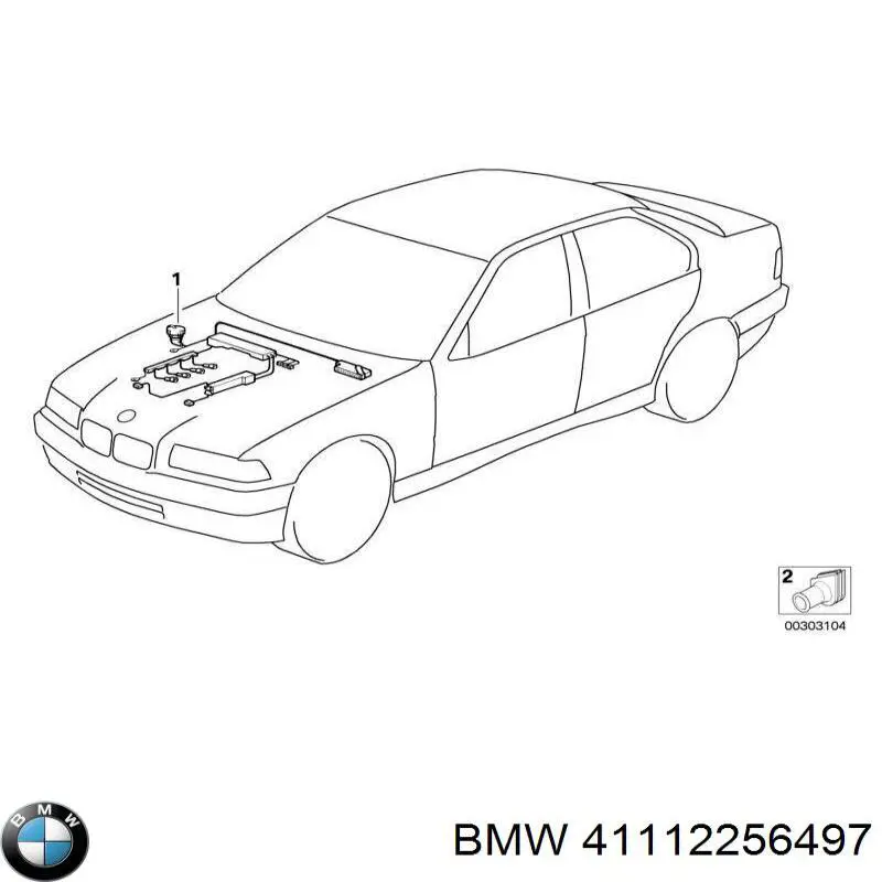  BMW 41112256497 ціна, від 60.03 USD