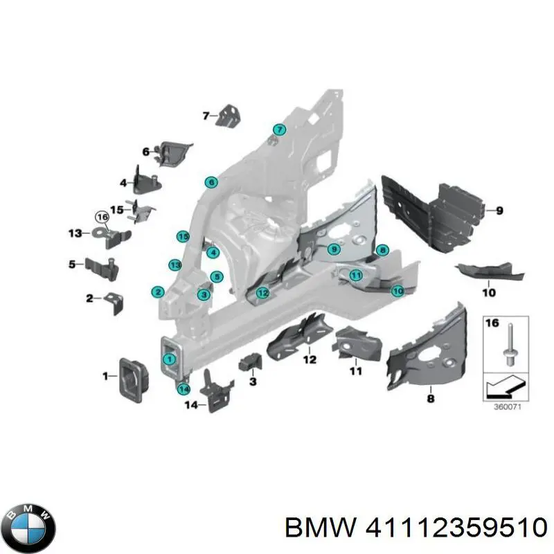 41112359510 BMW 