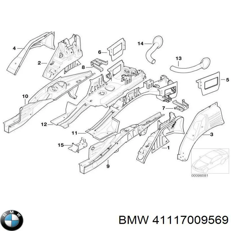 41117009569 BMW 