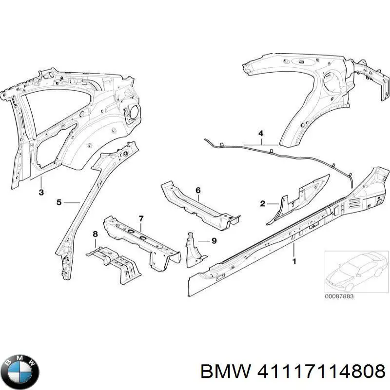 41117114808 BMW 