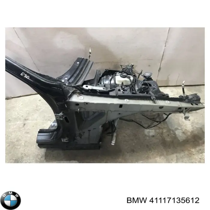 Купити 41117135612 BMW Лонжерон рами передній правий