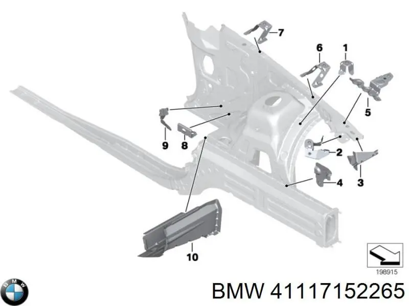 41117152265 BMW 