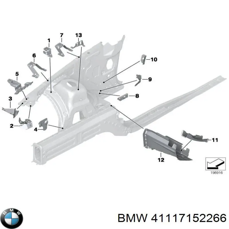41117152266 BMW 