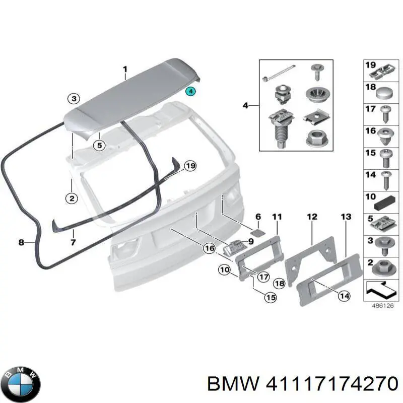  41117174270 BMW