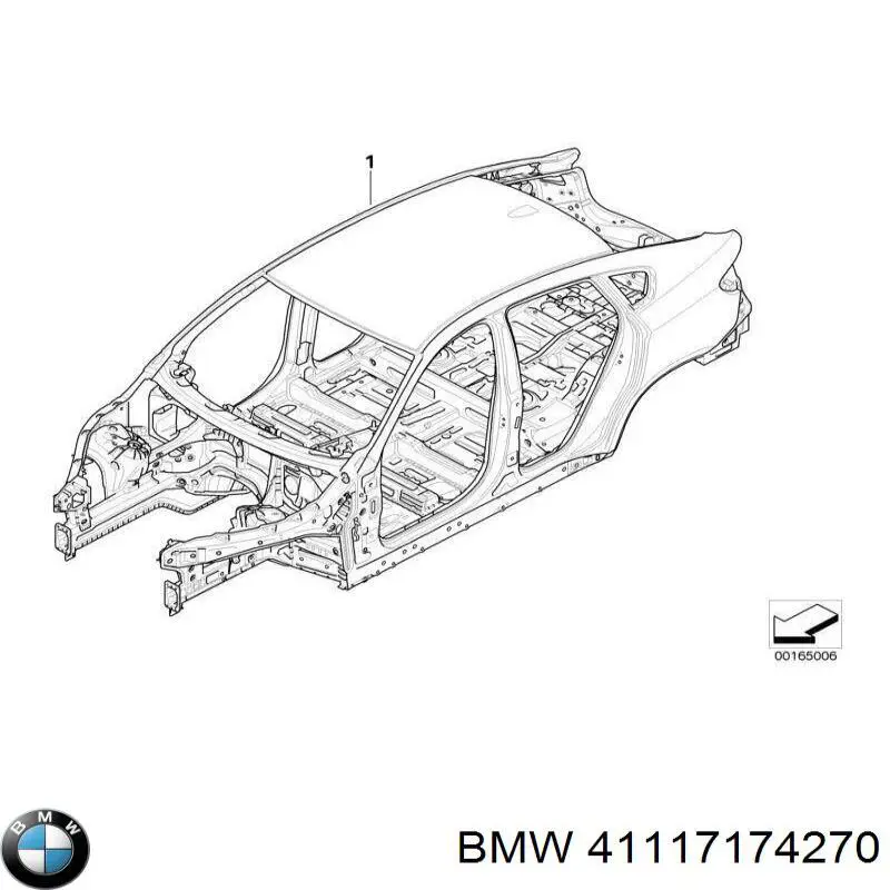  BMW 41117174270